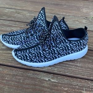 Forever Black and White Sneakers